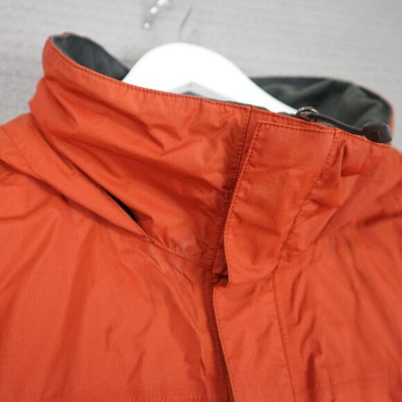The North Face Orange Shell Packable Hooded Jacket Mens XXL - Picture 5 of 8